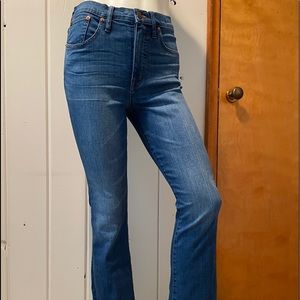 Madewell Cali cropped jean size 28 NWT
